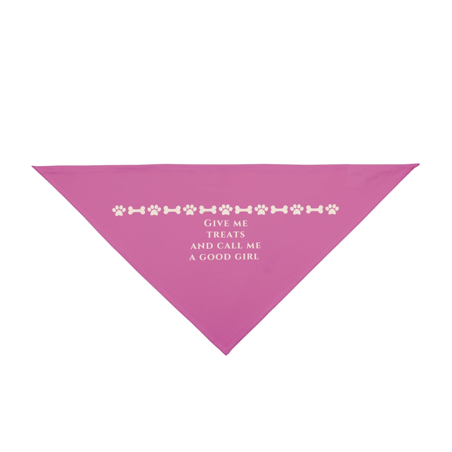 ‘Give me Treats’ Pet Bandana