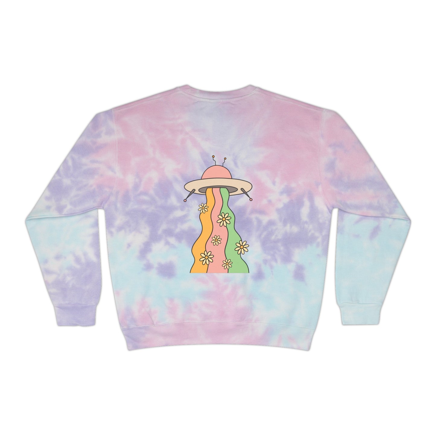 ‘Stay Weird’ Unisex Tie-Dye Sweatshirt