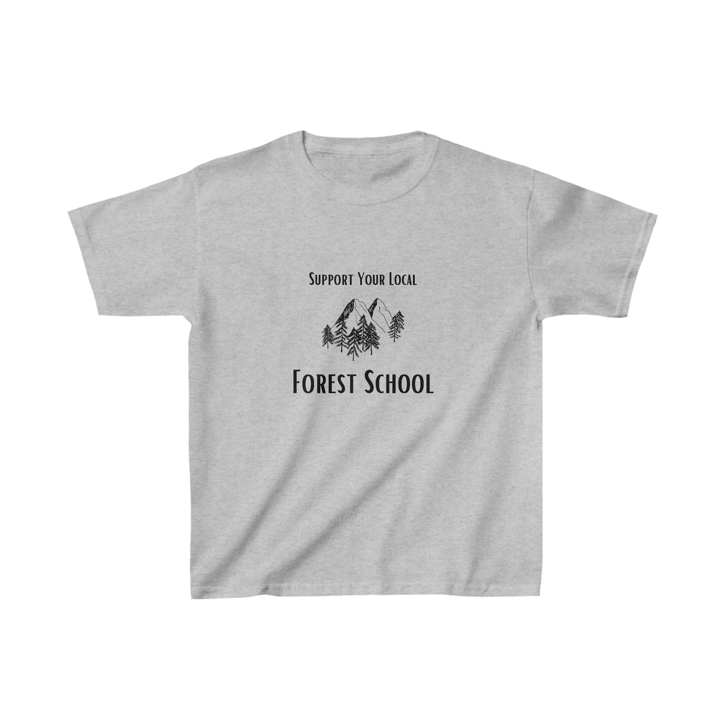 ‘Support Forest Schools’ Kids Heavy Cotton™ Tee