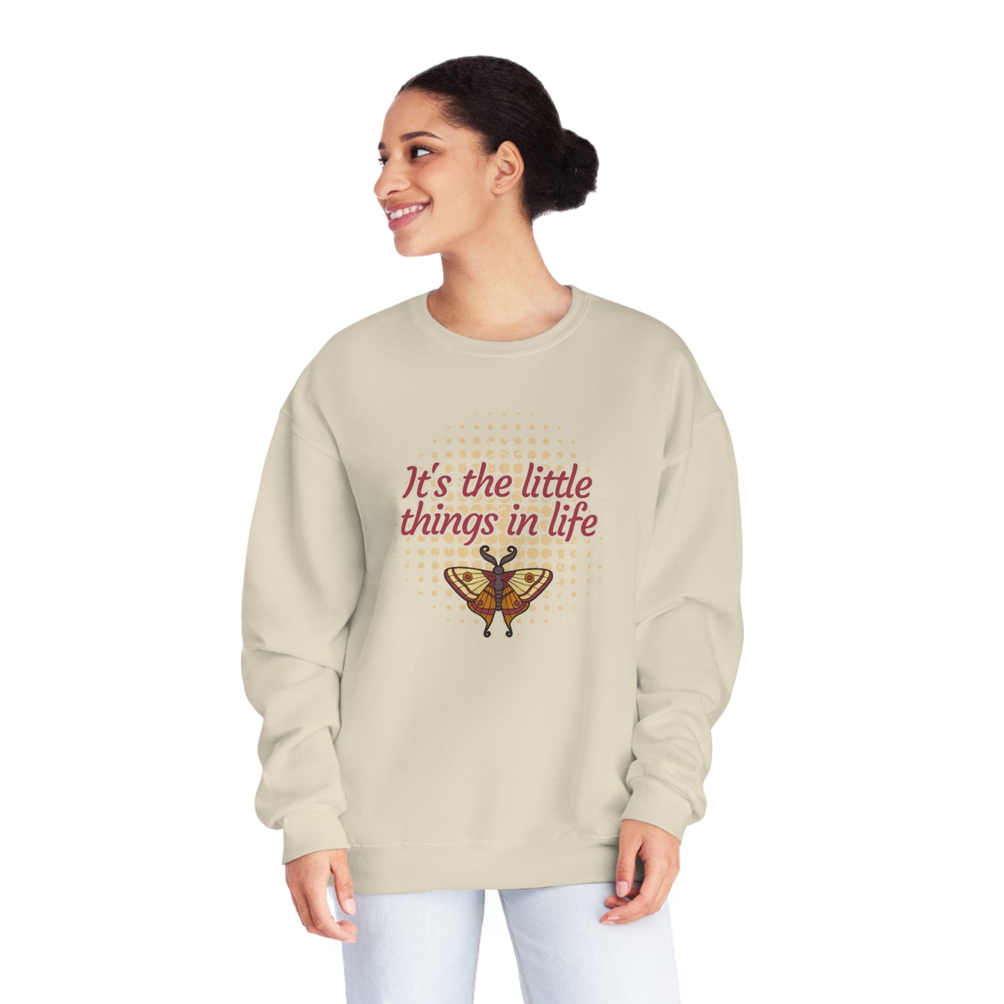 "It's the Little Things in Life" Crewneck Sweatshirt