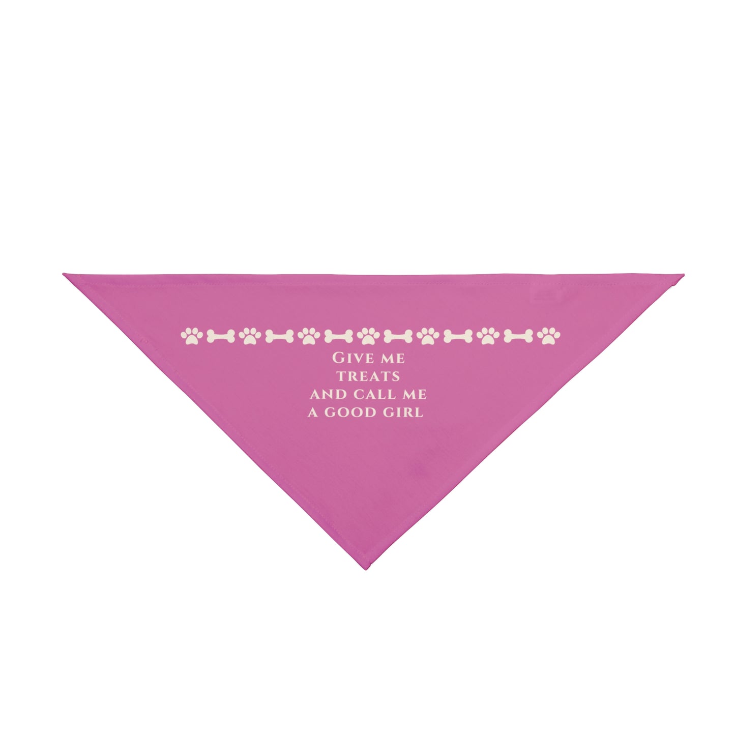 ‘Give me Treats’ Pet Bandana