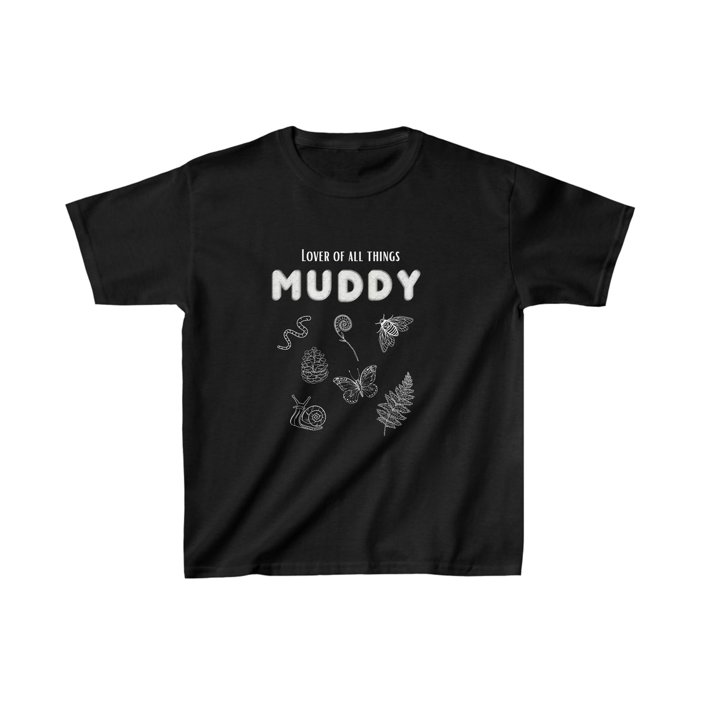 'Lover of all Things Muddy' Kids Heavy Cotton™ Tee