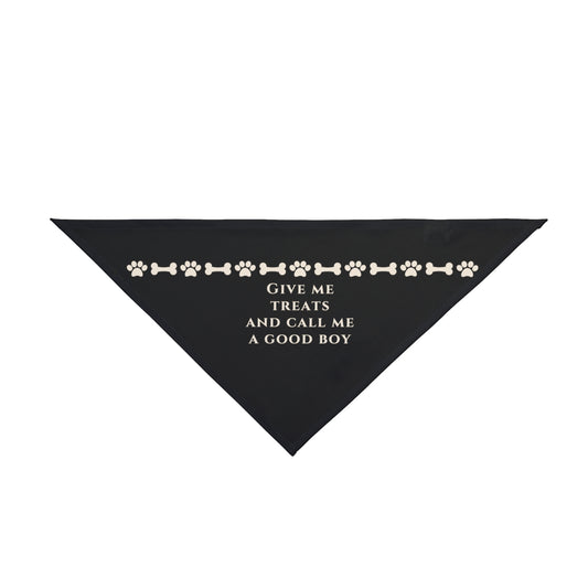 ‘Give me treats’ Pet Bandana