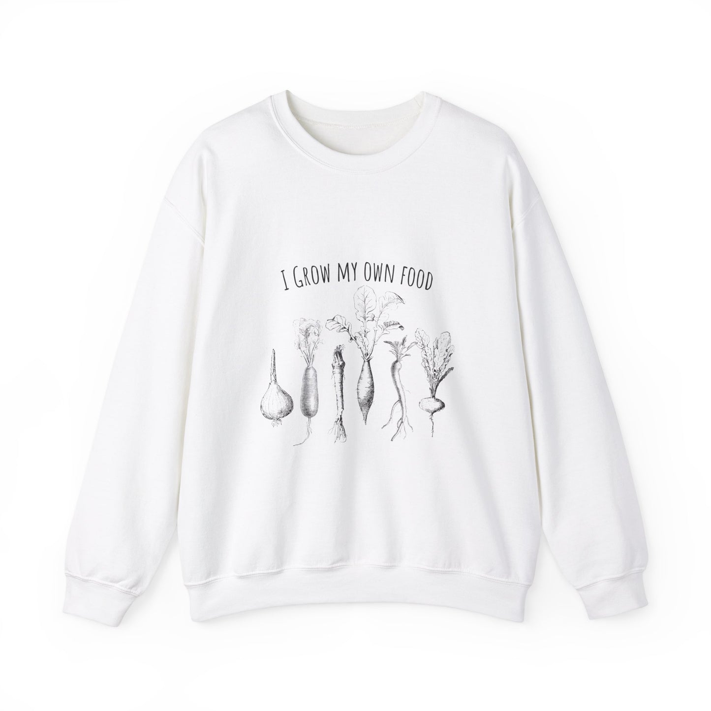 I Grow My Own Food Unisex Crewneck Sweatshirt