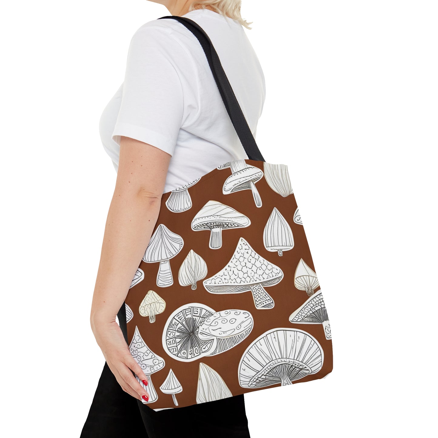'Brown Mushroom' Tote Bag