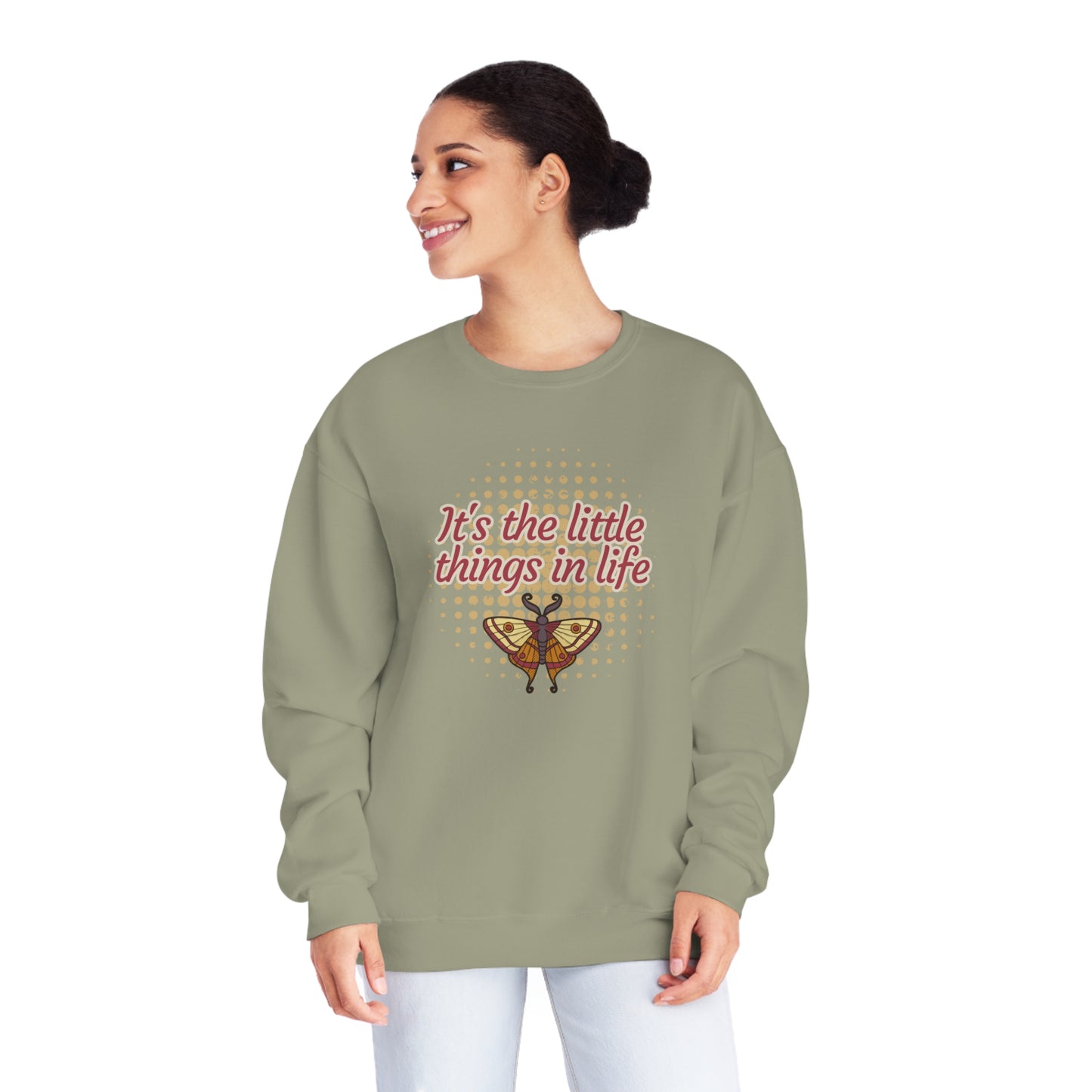 "It's the Little Things in Life" Crewneck Sweatshirt