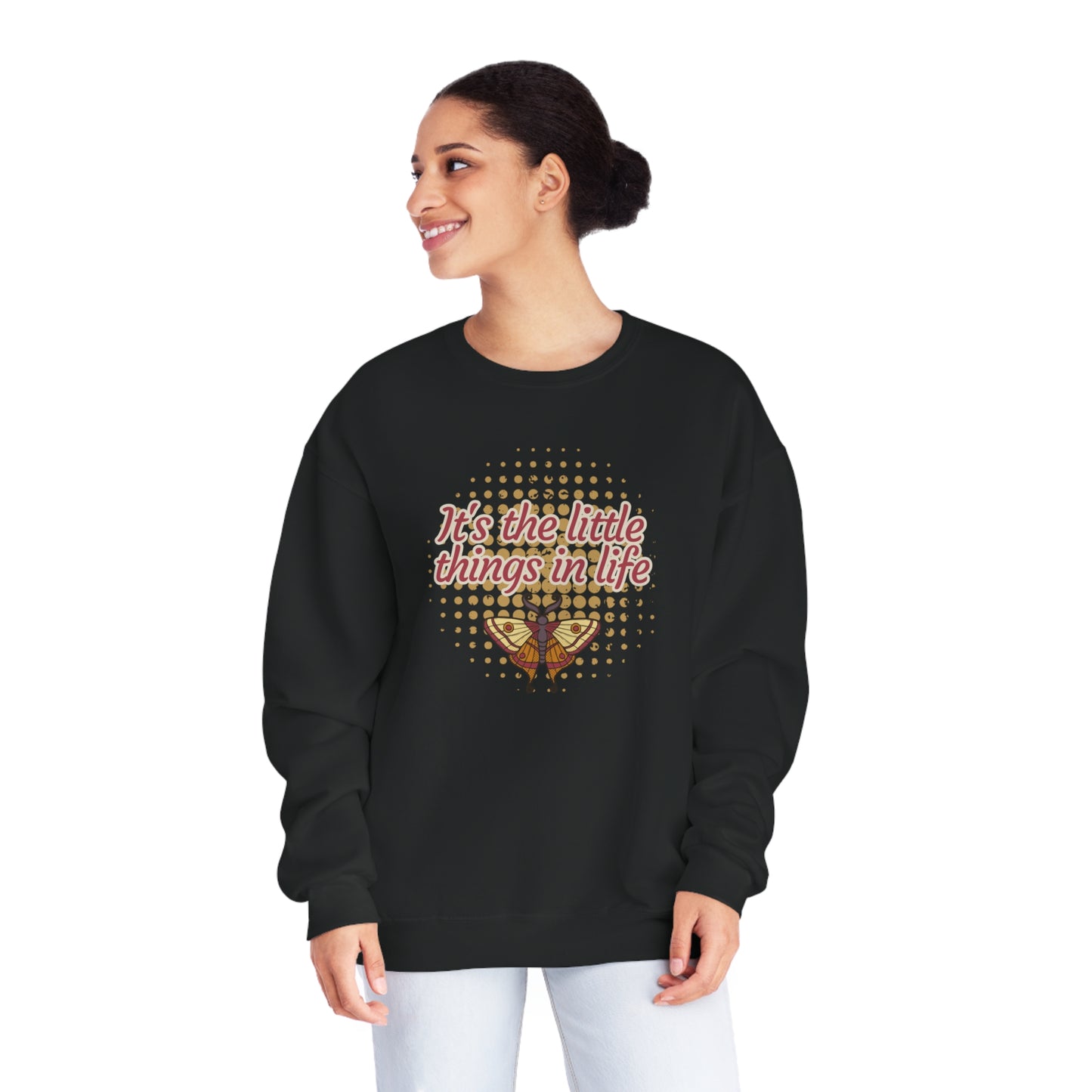 "It's the Little Things in Life" Crewneck Sweatshirt