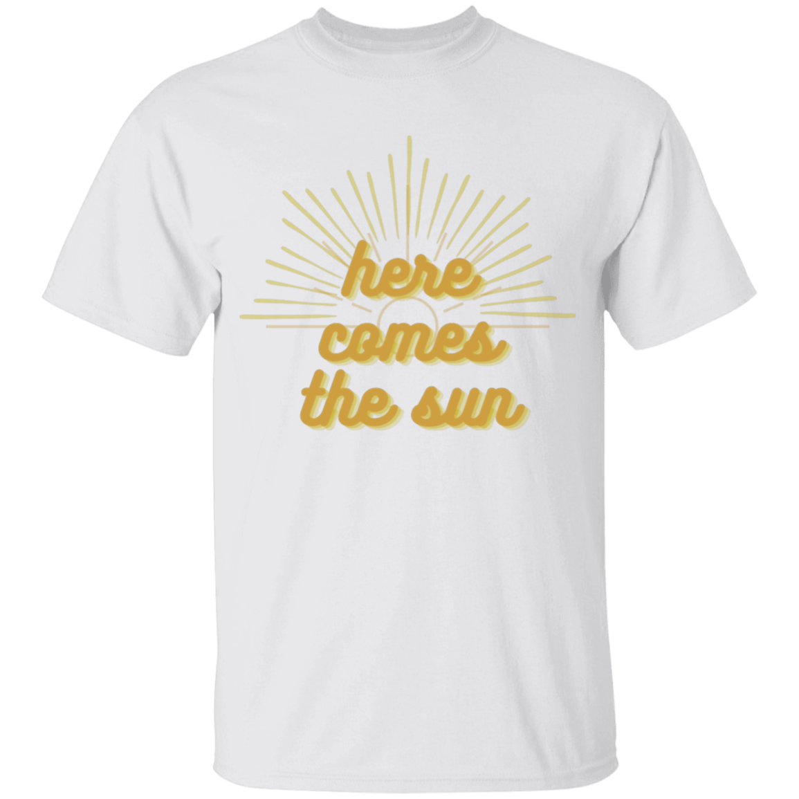 'Here Comes the Sun' Youth 100% Cotton T-Shirt