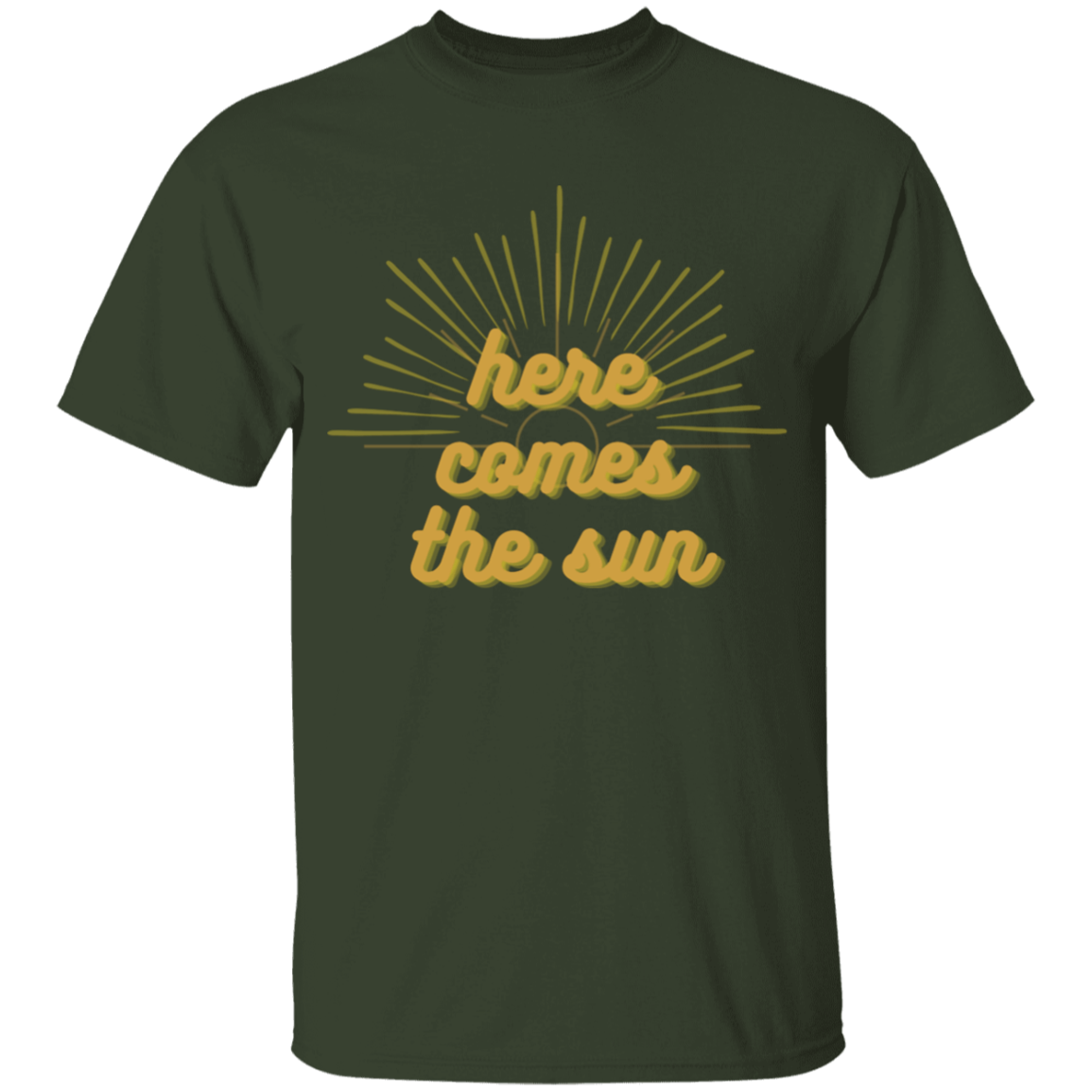 'Here Comes the Sun' Youth 100% Cotton T-Shirt