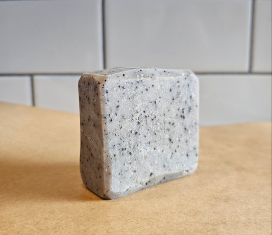 Handmade Exfoliating Soap (Vanilla+Coffee)