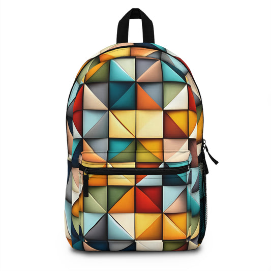 'Retro Block' Backpack