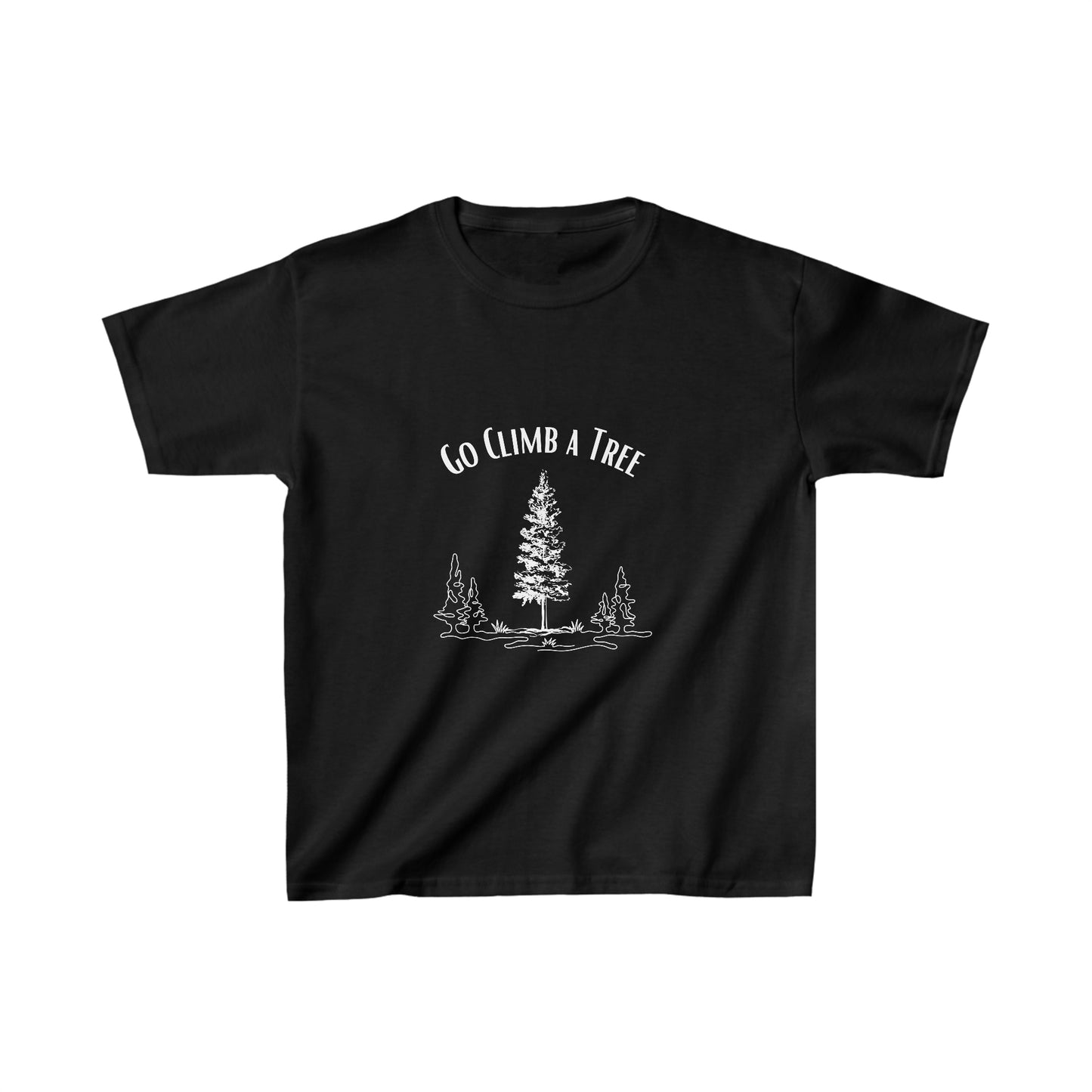 'Go Climb a Tree' Kids Heavy Cotton™ Tee