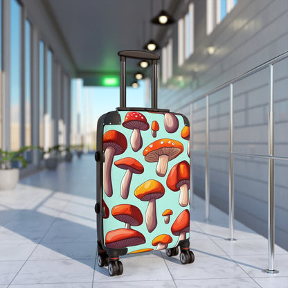 'Painted Mushroom' Suitcase