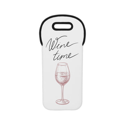 'Wine Time' Wine Tote Bag