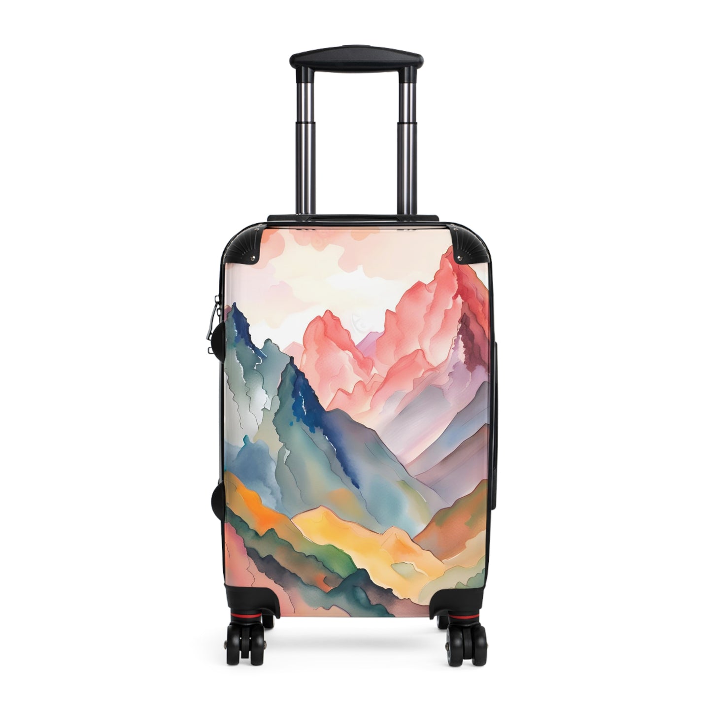 'Watercolor Mountains' Suitcase