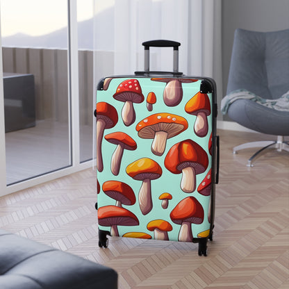 'Painted Mushroom' Suitcase