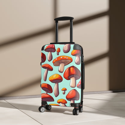 'Painted Mushroom' Suitcase