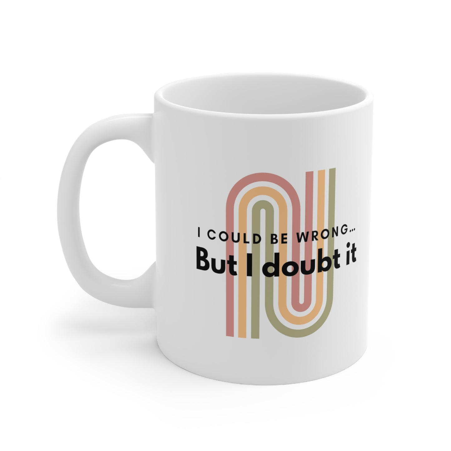 ‘I Could be Wrong’ Ceramic Mug 11oz