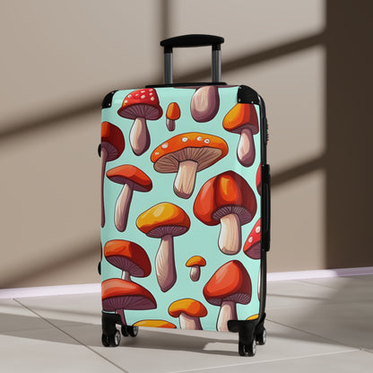 'Painted Mushroom' Suitcase