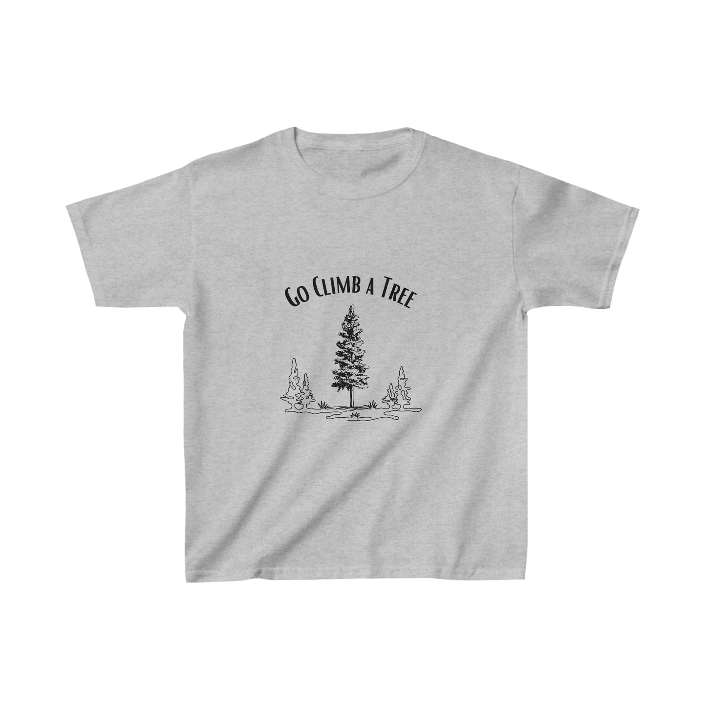 'Go Climb a Tree' Kids Heavy Cotton™ Tee