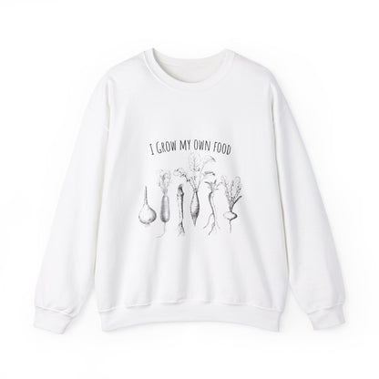 I Grow My Own Food Unisex Crewneck Sweatshirt