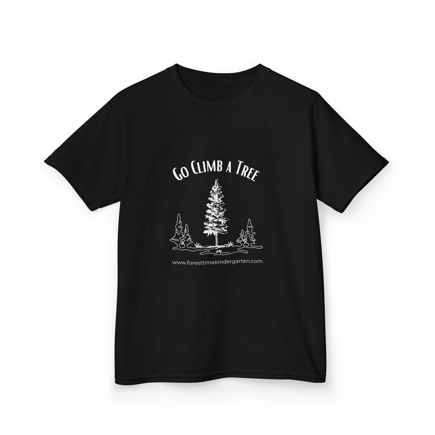 Kids Tee — "Go Climb a Tree" Outdoor Adventure T-Shirt