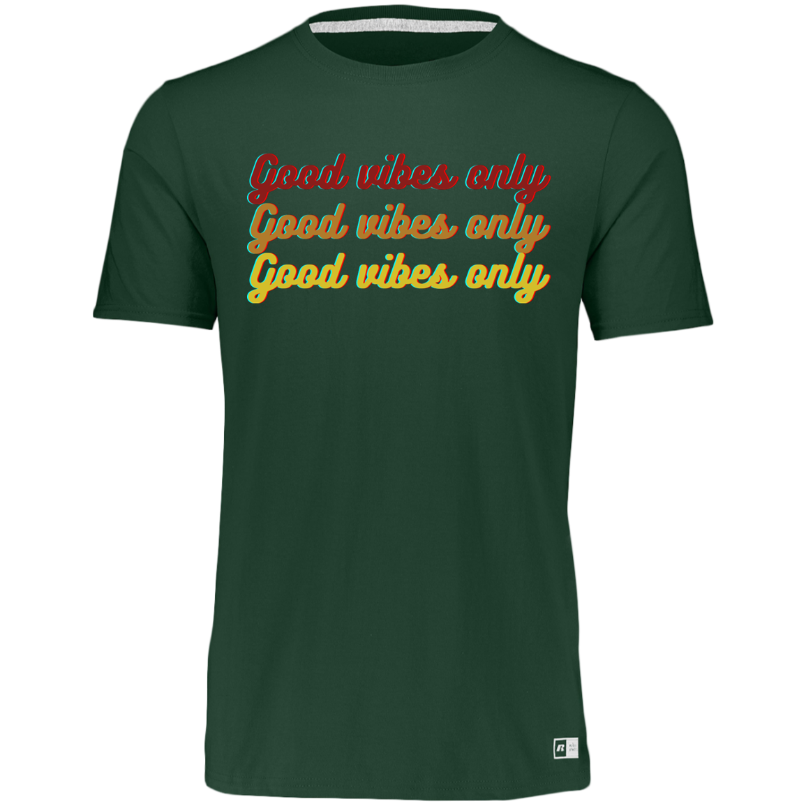 ‘Good Vibes Only’ Youth Essential Dri-Power Tee