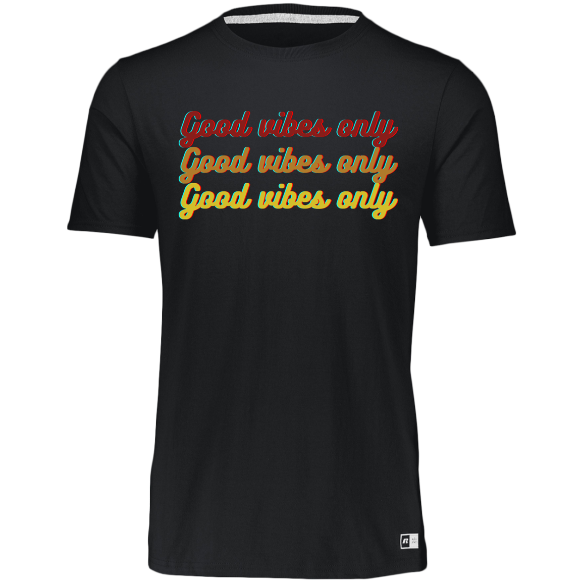 ‘Good Vibes Only’ Youth Essential Dri-Power Tee