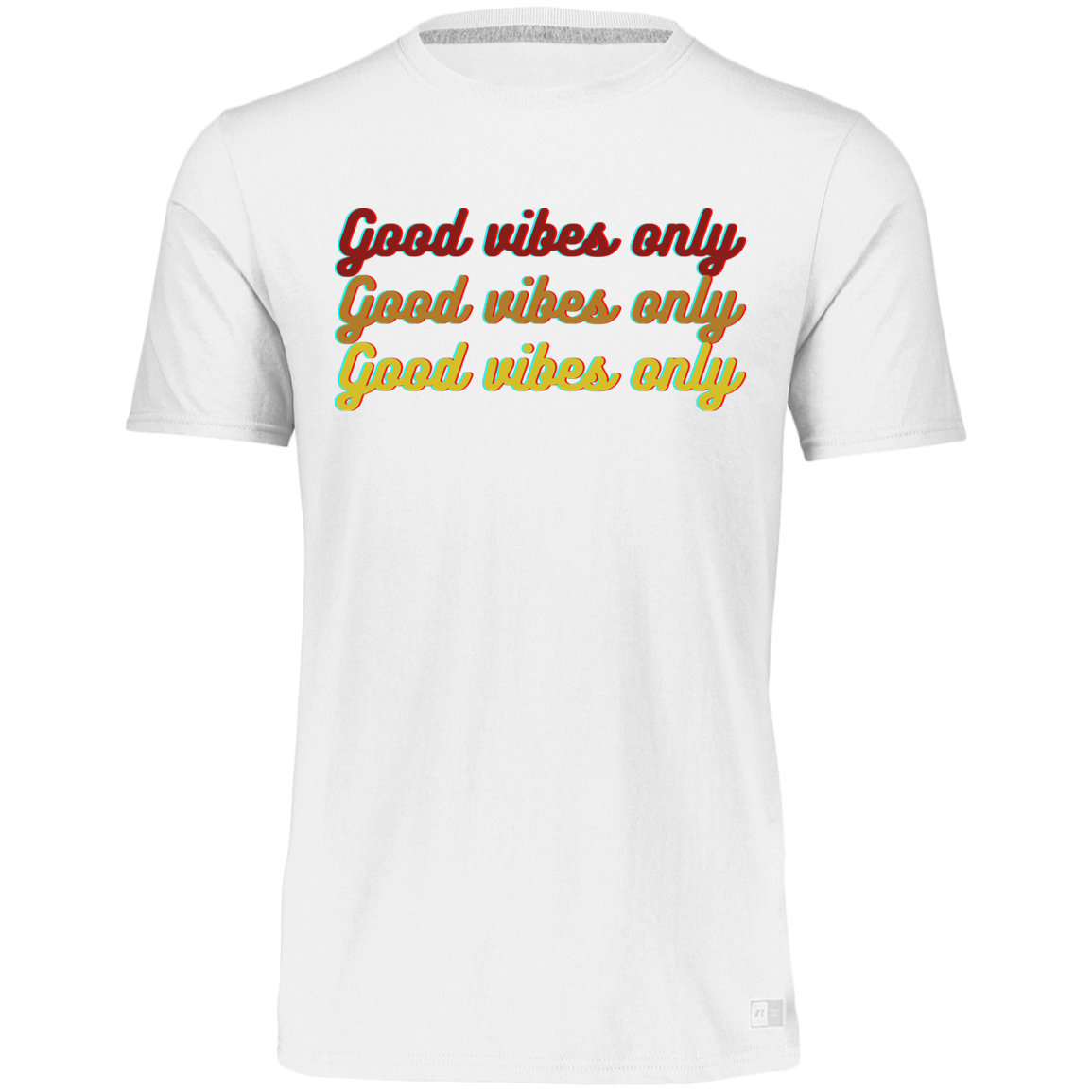 ‘Good Vibes Only’ Youth Essential Dri-Power Tee