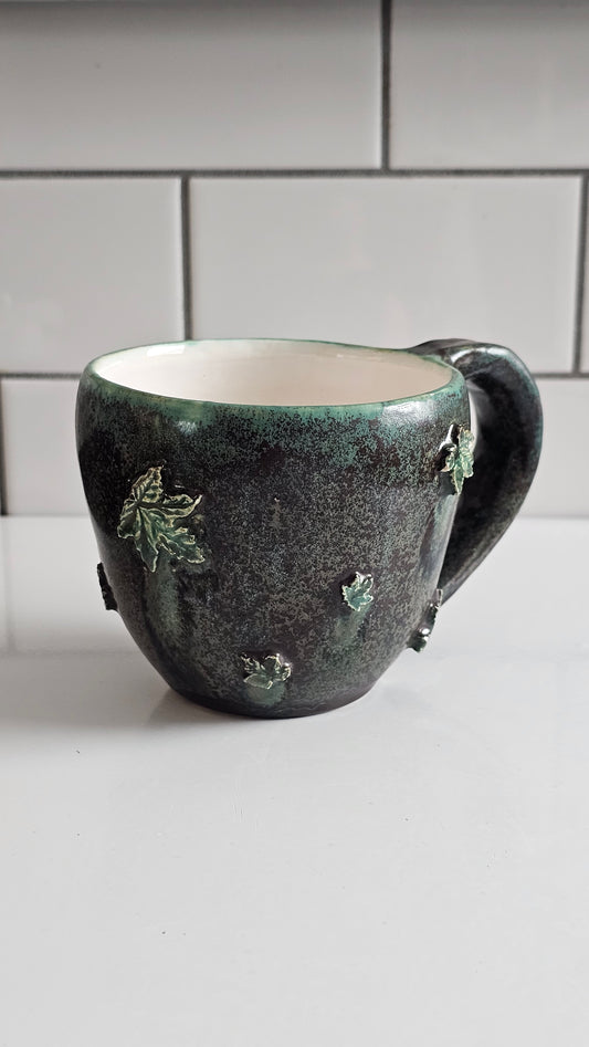 Handmade Maple Leaf Mug